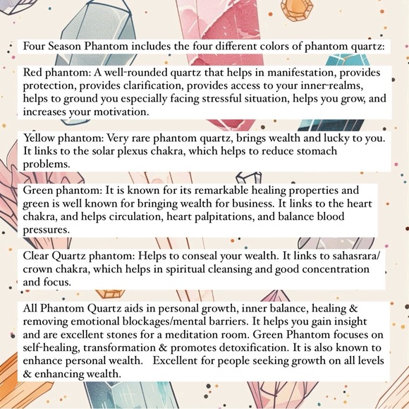 Four Season Phantom Quartz Bracelet 12mm - Picture 3 of 4